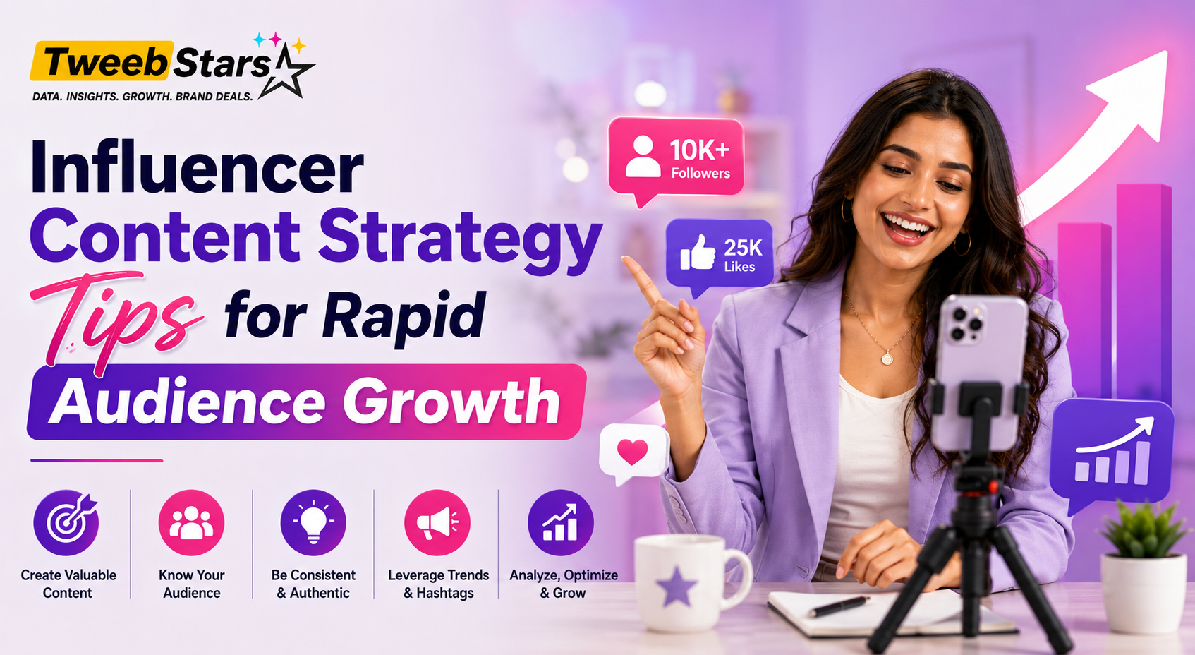 Influencer Content Strategy Tips for Rapid Audience Growth